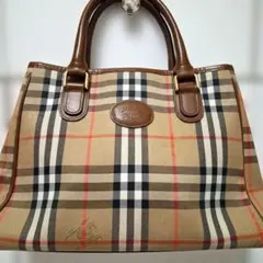 美品ヴィンテージバ一バリノバチェック希少バック