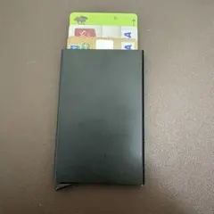 クレジットカードケース スリムデザイン　スキミング防止　磁気防止　スライド式