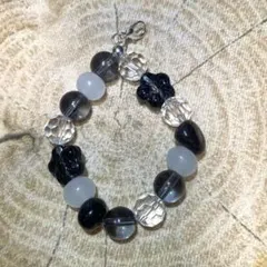 【80】ハンドメイド ビーズ ストラップ