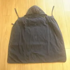 抱っこひも・ベビーカー用 防寒ケープ ネイビー