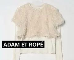 美品　ADAM ET ROPÉ フェザープルオーバー