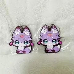 【新品未使用】名探偵プリキュア　ラバーマスコット　マシュタン　2点セット　ガチャ