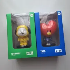 BT21 フィギュア CHIMMY & TATA セット
