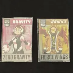 ヒロアカ　麗日お茶子　ホークス 一番くじ　アクリルスタンド