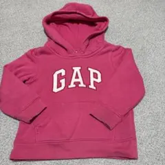GAP フード付きトレーナー ピンク100