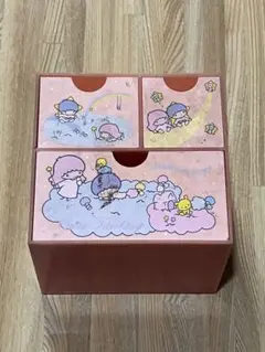 昭和レトロ サンリオ チェスト 小物入れ キキララ ピンク キャラクター