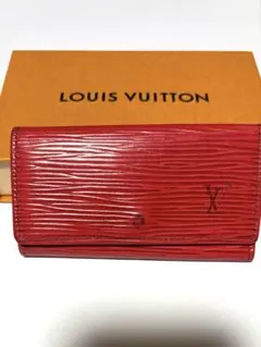 Louis Vuitton エピレザー レッドキーケース