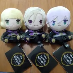 ツイステ ハンドメイド風 式典服 ぬいぐるみ　ポムフィオーレ　3つセット