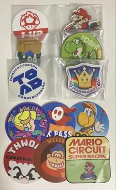 マリオカートワールドキャラマグネッツ　シール