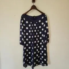 Rope Picnic 七分袖ワンピース