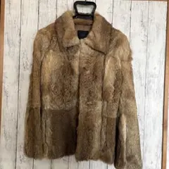 BP.STYLE【LL】ファー切替コーデュロイジャケット アウター ラビット 