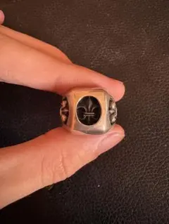 Fleur de Lis 2way レザーブレスBKf SILVER 925製 - メルカリ