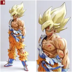 ドラゴンボールSMSP サイズ 伝説の超サイヤ人 孫悟空 リペイント 二