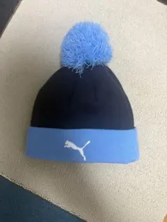 [新品未使用]PUMA Manchester Cityニット帽 y2k cityのサムネイル