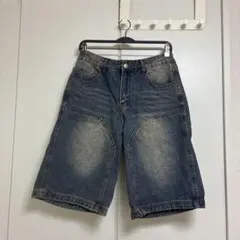 ショートデニムパンツ