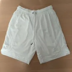 JORDAN メッシュショートパンツ S ホワイト　バスケット　バスパン