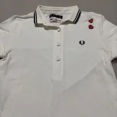 FRED PERRY ポロシャツ 半袖 ホワイトS ハートのサムネイル