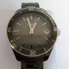 FOSSIL 　Stella mini　グリーン 腕時計 [稼働品]