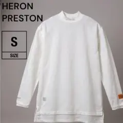 【美品】HERON PRESTONヘロンプレストンー S 綿 長袖カットソ