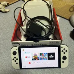 Nintendo Switch 有機ELモデル 本体 ホワイト 充電器付き