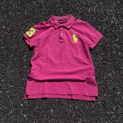POLO by Ralph Lauren ポロシャツ ビッグポニー ピンクy2k
