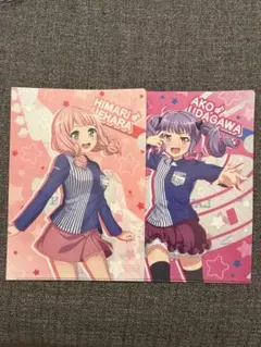 ♡ レア ローソン バンドリ 上原ひまり クリアファイル ♡ - メルカリ