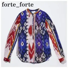 forte_forte フォルテフォルテ イタリア製 シルク コットン ブラウスのサムネイル