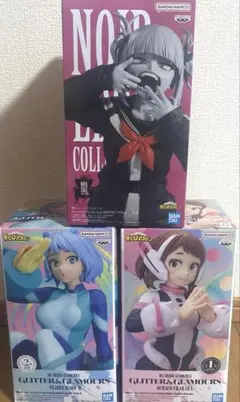 僕のヒーローアカデミア フィギュア 波動ねじれ　麗日お茶子 トガヒミコ 3点のサムネイル