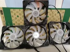 説明文確認！msi aRGB ケースファン4個　120mmのサムネイル