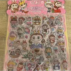 カラフルキャラクターシールセット
