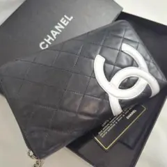 CHANEL シャネル カンボンライン オーガナイザー 長財布