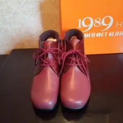 COMFORT CLINIC1989 H.Mショートブーツ21.5cm