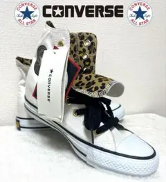 【希少】CONVERSE ALL STAR レオパード柄 ハイカットスニーカー