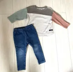 BREEZE 上下セット　90 トップス　レギンス