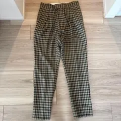 Neat FOX BROTHERS Flannel テーパードパンツ　ウール Neat FOX BROTHERS Flannel テーパードパンツ ウール - メルカリ