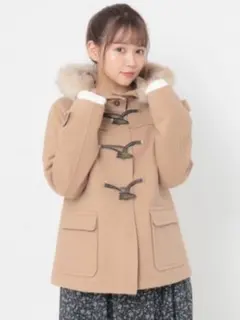 【佐藤ノアコラボ】ショートダッフルコート（ベージュ）のサムネイル