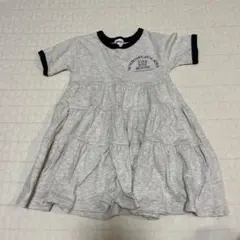 未使用　BREEZE ティアードバックロゴワンピース