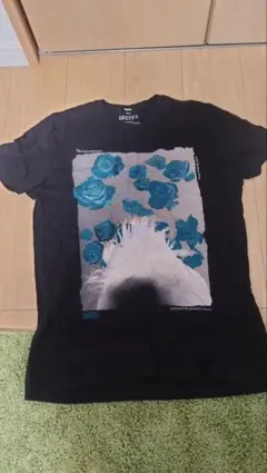 DIESEL 花柄プリント Tシャツ