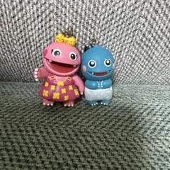ざわざわ森のガンコちゃんとガンペーちゃん、キーホルダー