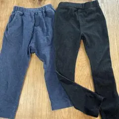 GUキッズレギンスパンツ100cm 西松屋レギンス110cm洗い替えコレクション