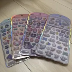 コットンパフィーシール サンリオ 4枚セット