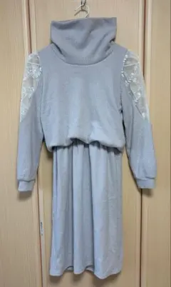 tocco closet レディース 長袖 ニットワンピース(韓国製)