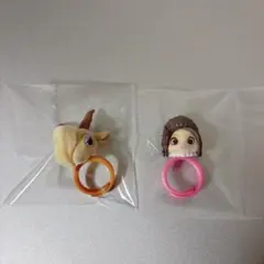 上海ディズニー ズートピア 指輪 フルー ガゼル ガチャガチャ