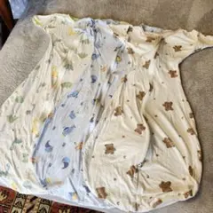 【L3枚】enne ベビースワドル メッシュ 手が出せるタイプ