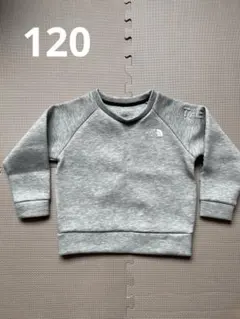 THE NORTH FACEテックエアー　スウェットクルーミックスグレー　120