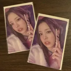 NiziU マコ ハピドロ 参加賞 トレカ フォトカード 2枚セット ①