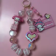 最終セール！マイメロディ ストラップ ピンク