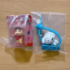 クレヨンしんちゃん パッケージコレクション カラフルチャーム シロしんのすけ２点