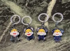 ニャンちゅう　めじるしアクセサリー　4種セット　ガチャガチャ