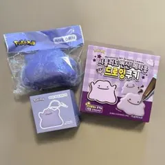 韓国限定　ポケモン　メタモン　ペペロ　キーホルダー　スクイーズ　クッキー